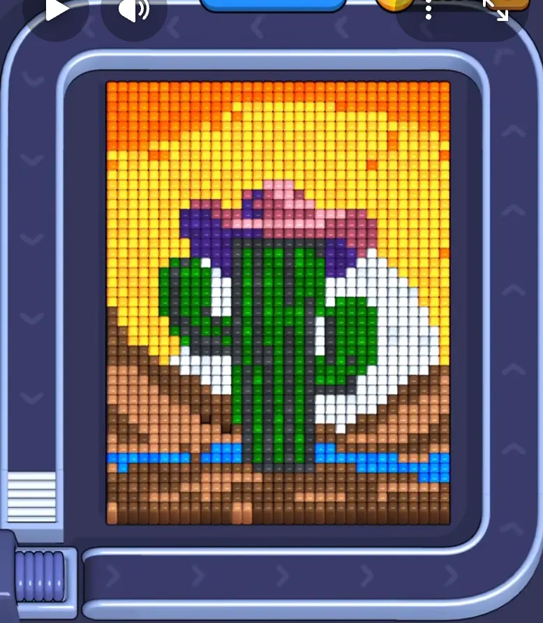 Pixel Flow Level 1847 board preview