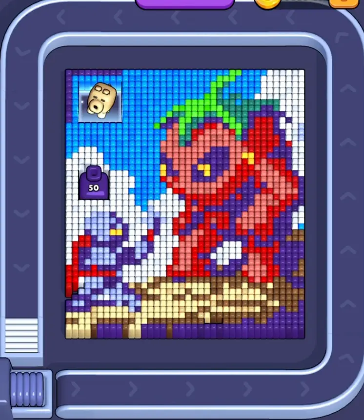 Pixel Flow Level 1848 board preview