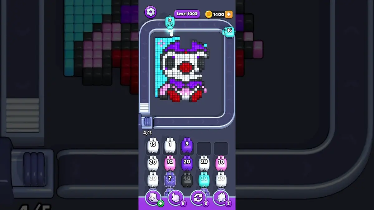 Pixel Flow Level 1003 board preview