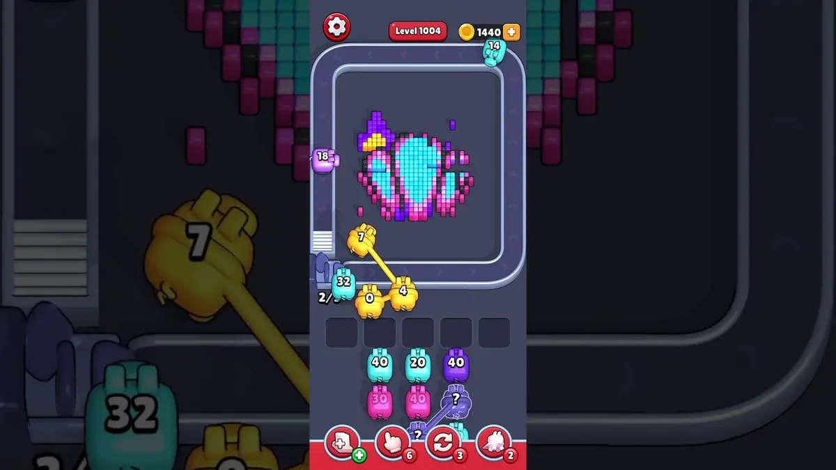 Pixel Flow Level 1004 board preview