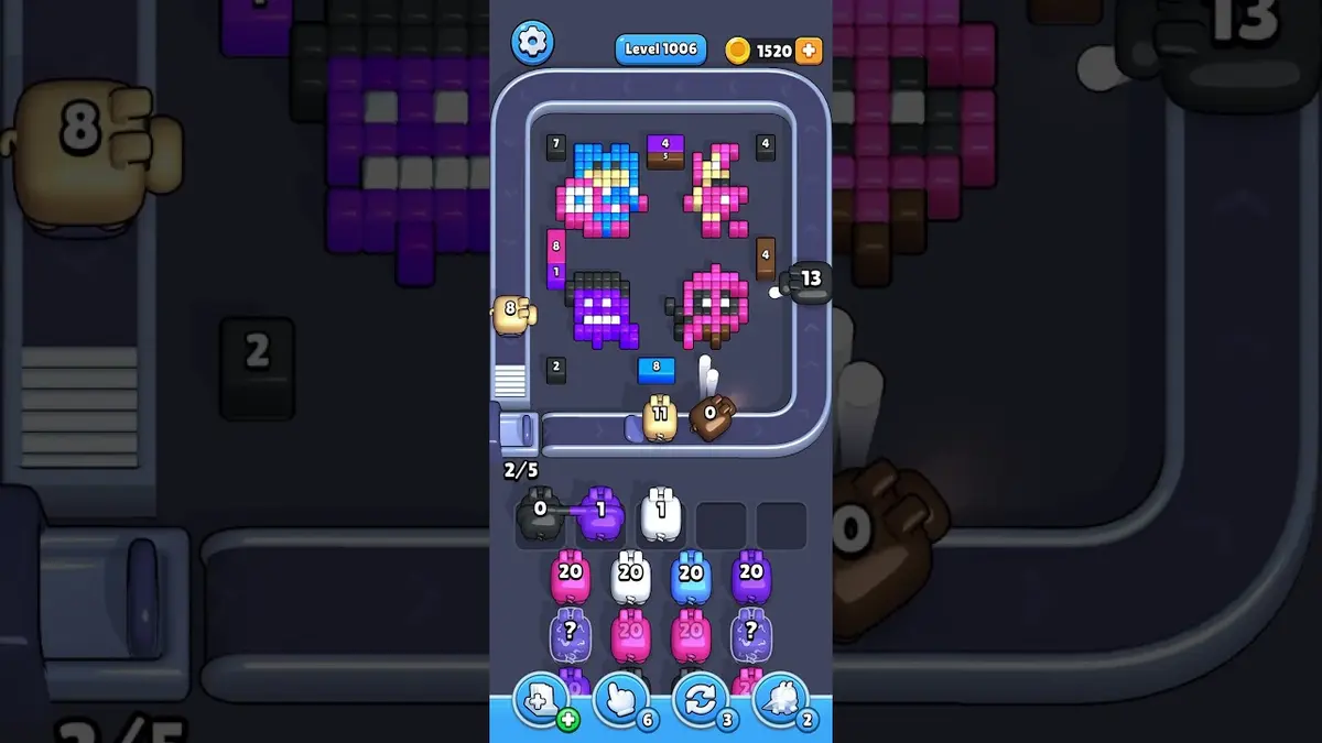 Pixel Flow Level 1006 board preview