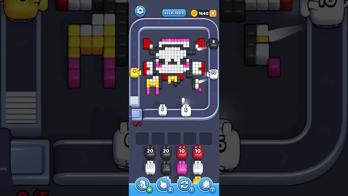 Pixel Flow Level 1009 board preview