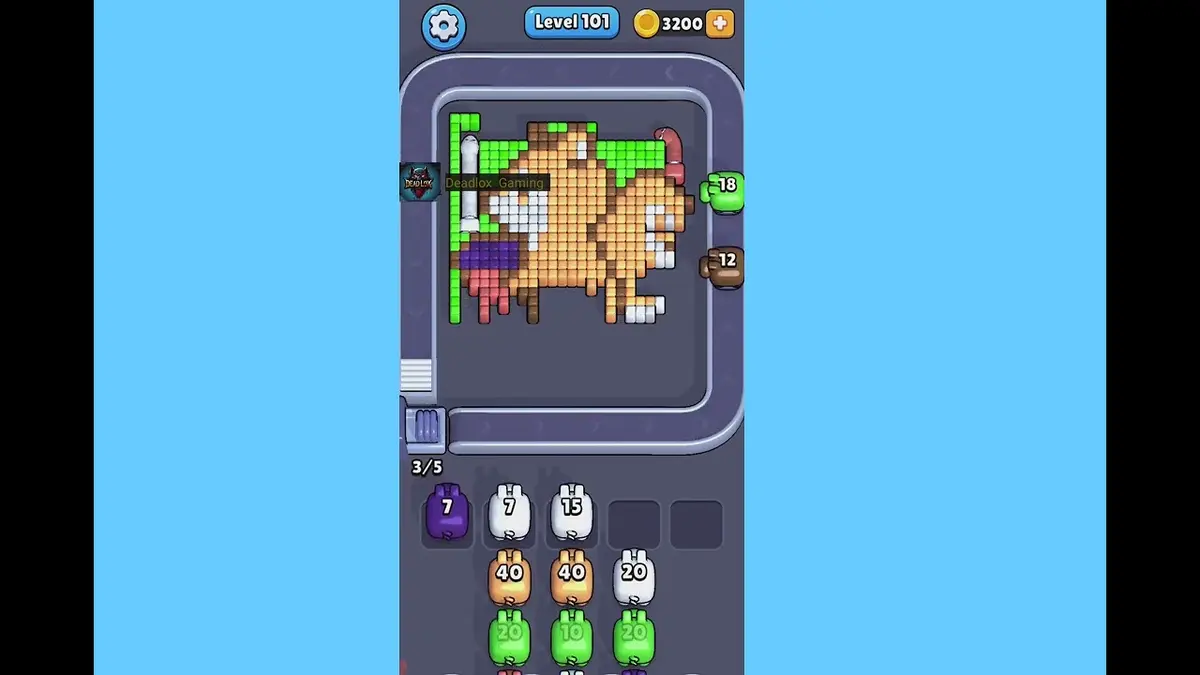 Pixel Flow Level 101 board preview