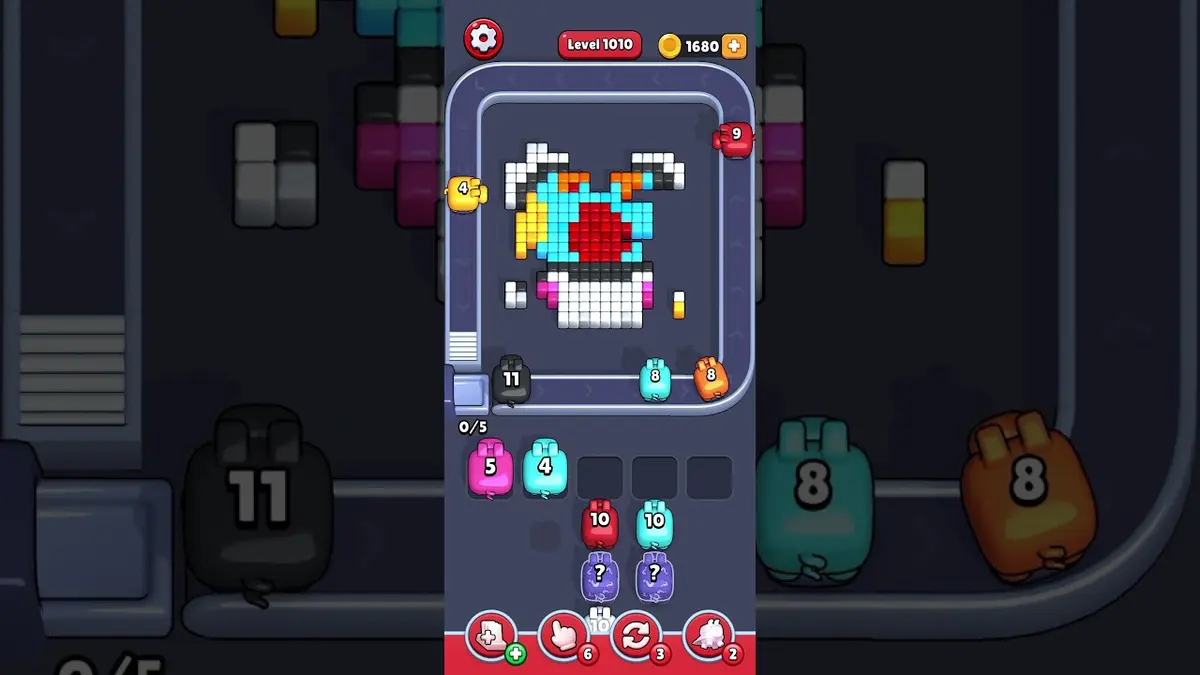 Pixel Flow Level 1010 board preview