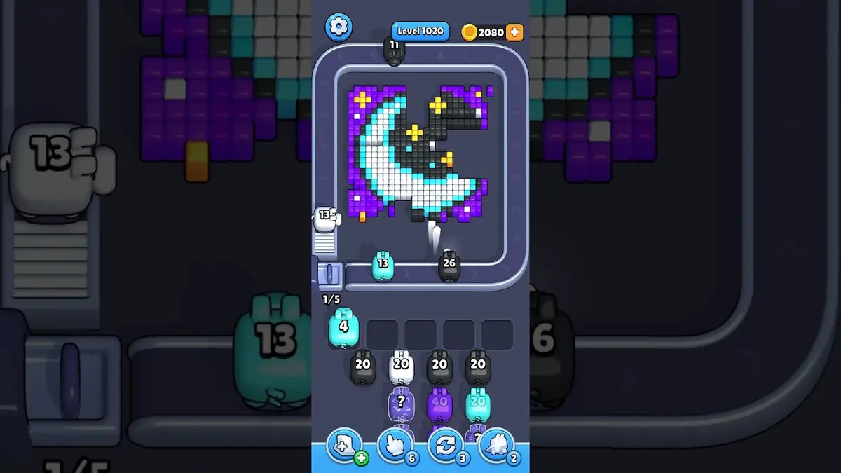 Pixel Flow Level 1020 preview