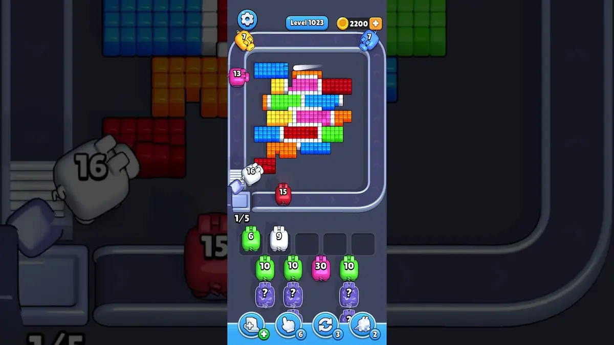 Pixel Flow Level 1023 board preview