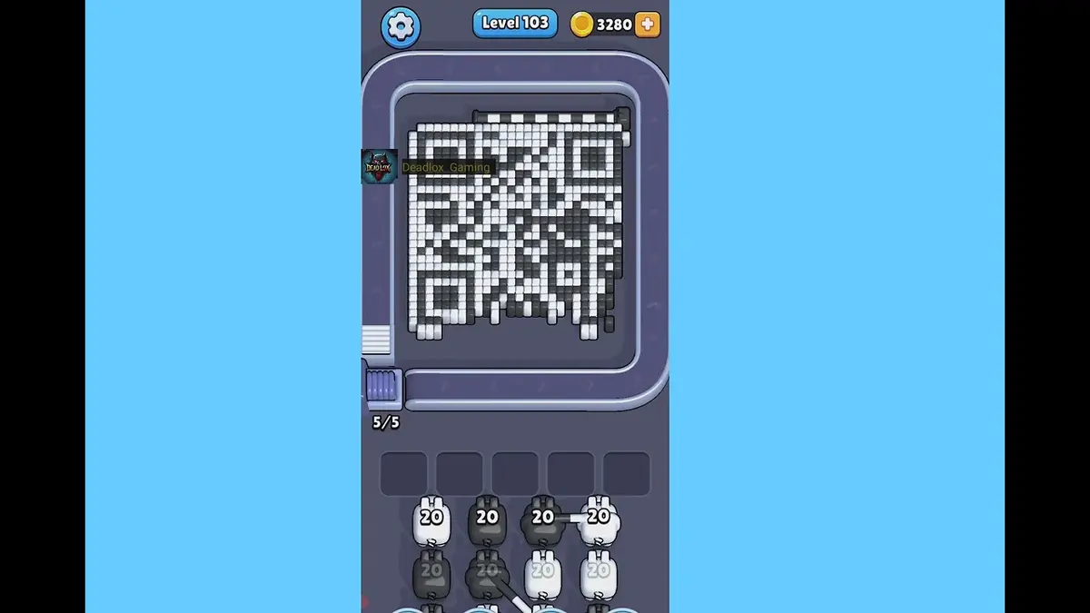 Pixel Flow Level 103 board preview