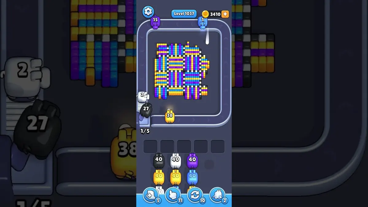 Pixel Flow Level 1037 board preview