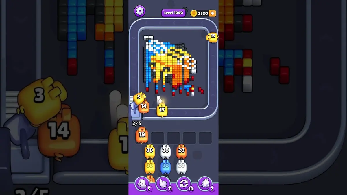 Pixel Flow Level 1040 board preview