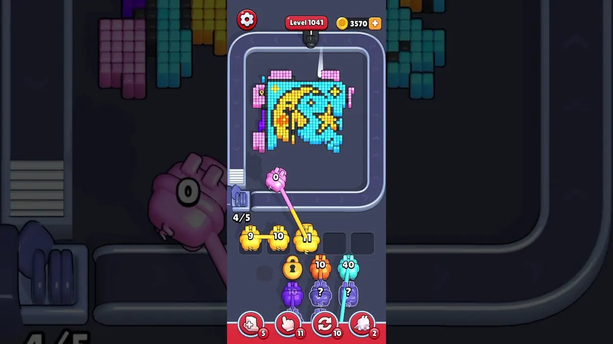 Pixel Flow Level 1041 board preview