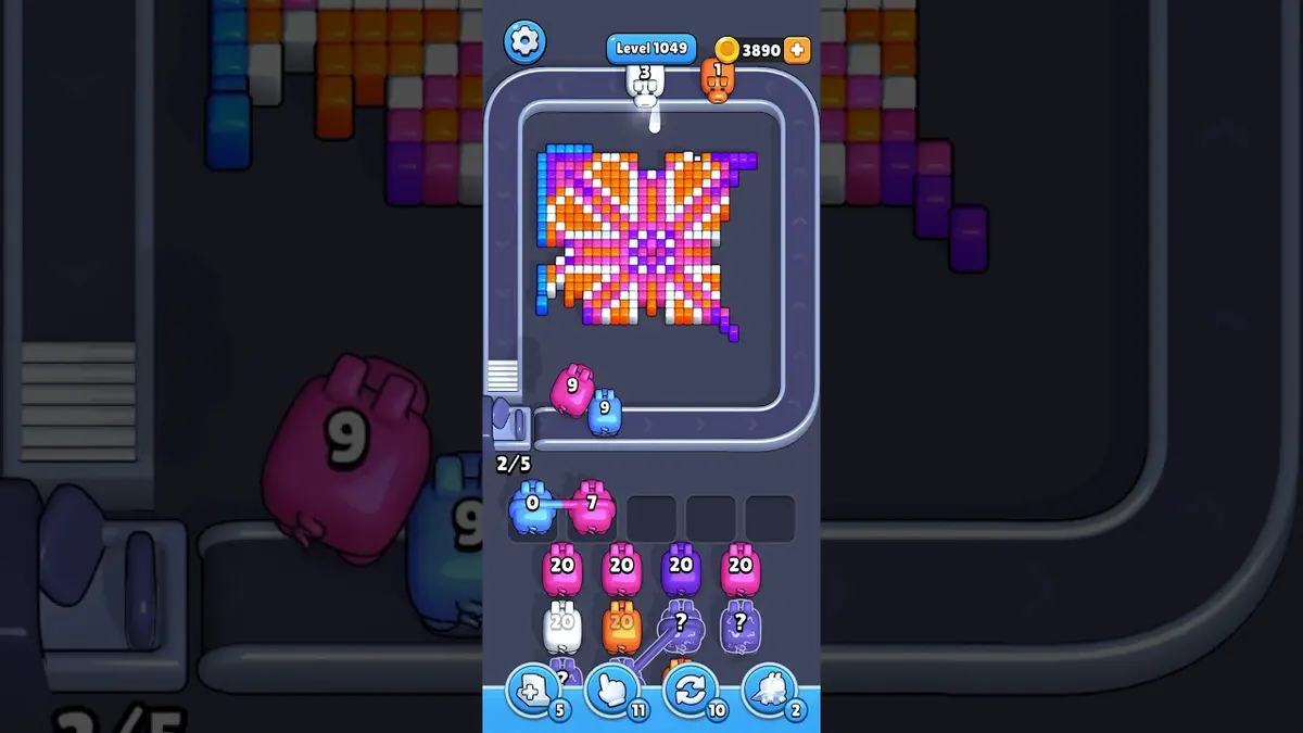 Pixel Flow Level 1049 board preview