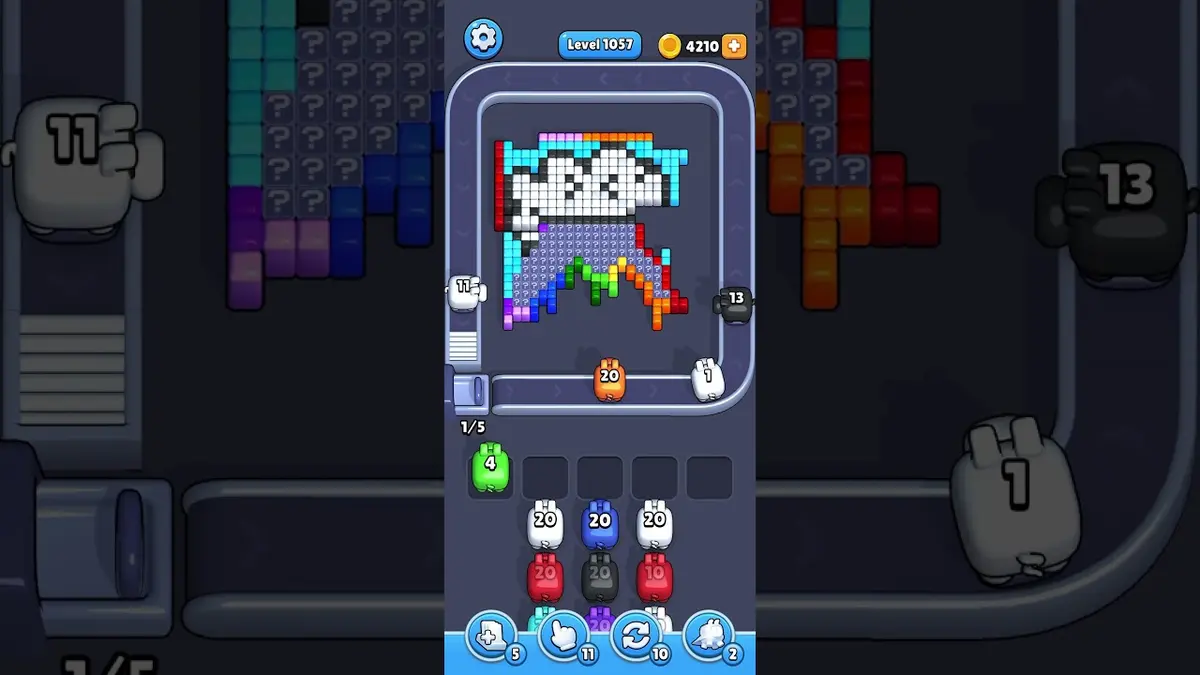 Pixel Flow Level 1057 board preview
