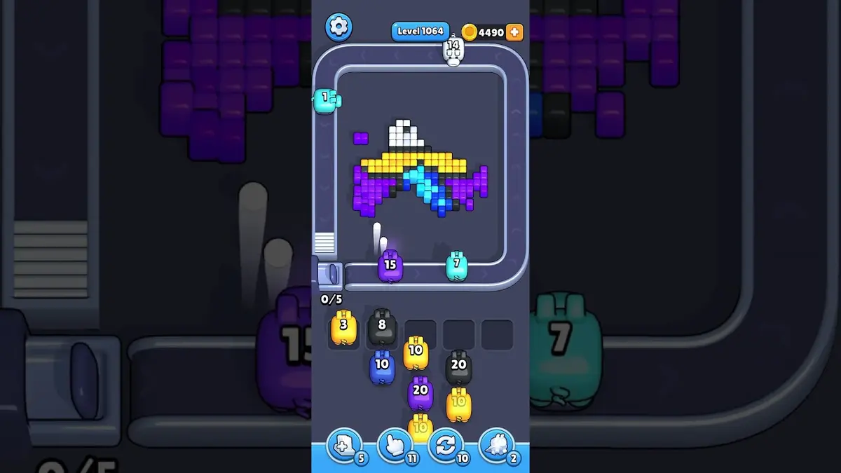 Pixel Flow Level 1064 board preview