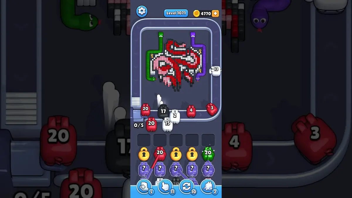 Pixel Flow Level 1071 board preview
