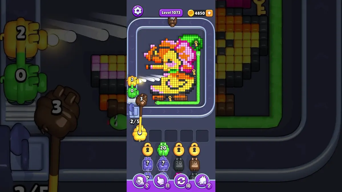 Pixel Flow Level 1073 preview