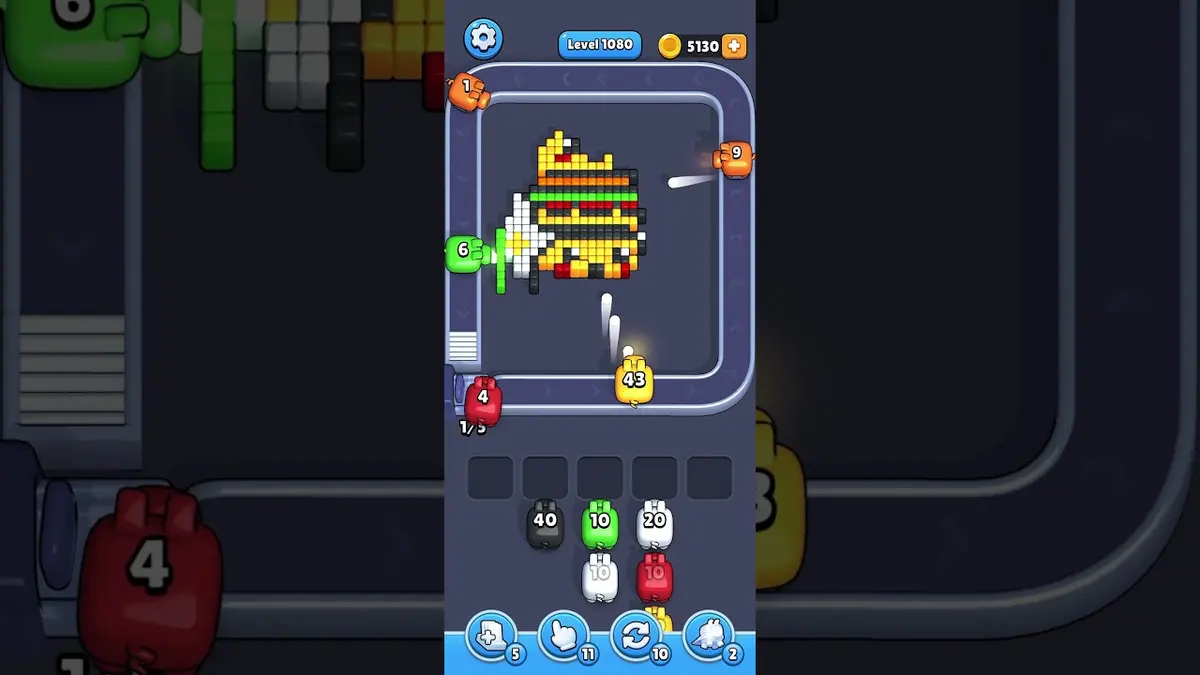 Pixel Flow Level 1080 board preview