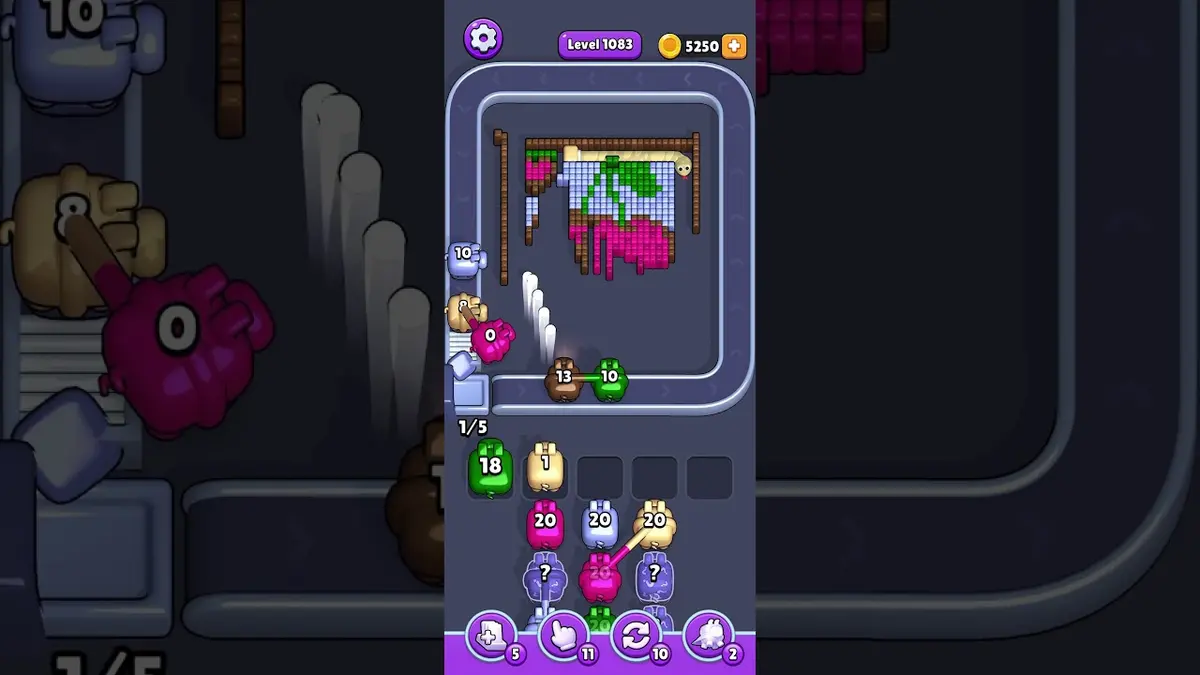 Pixel Flow Level 1083 board preview