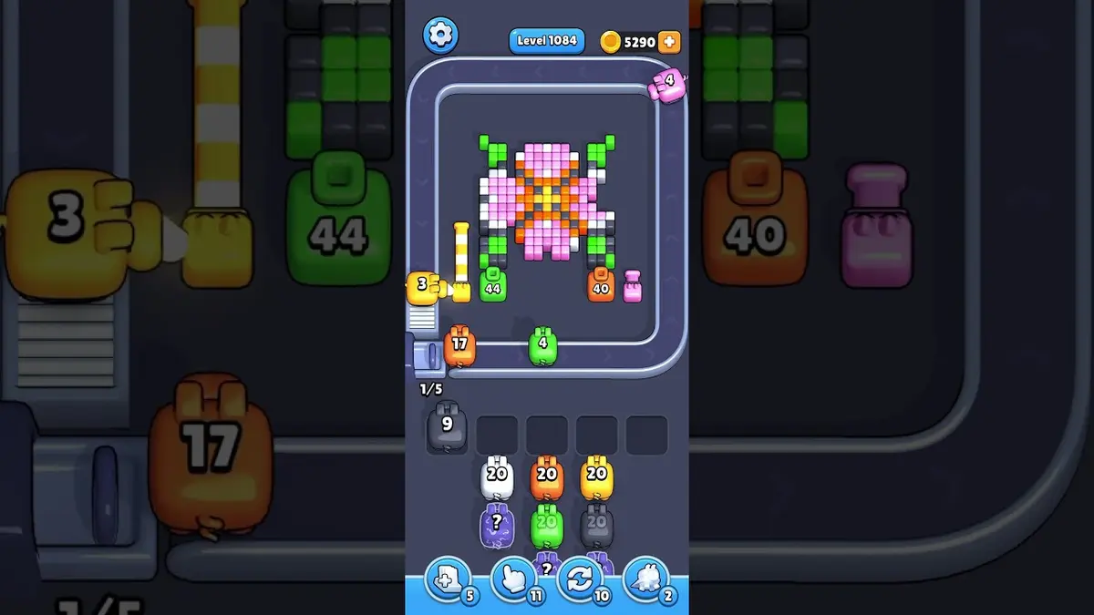 Pixel Flow Level 1084 board preview