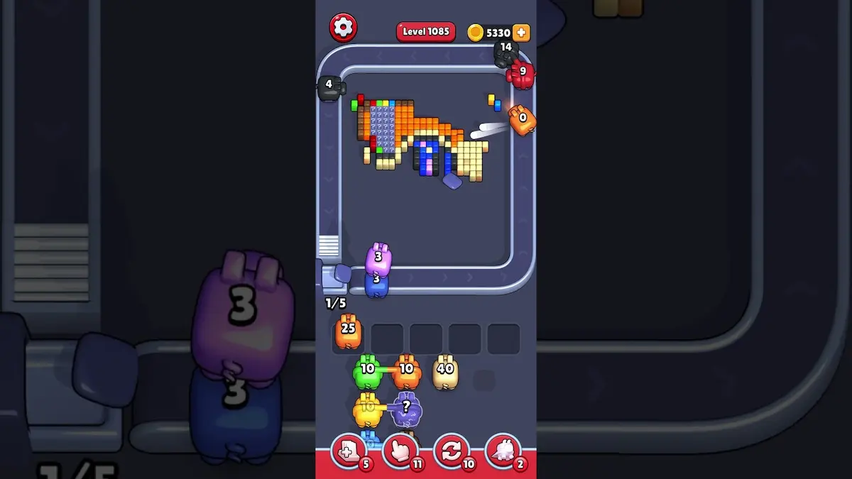 Pixel Flow Level 1085 board preview