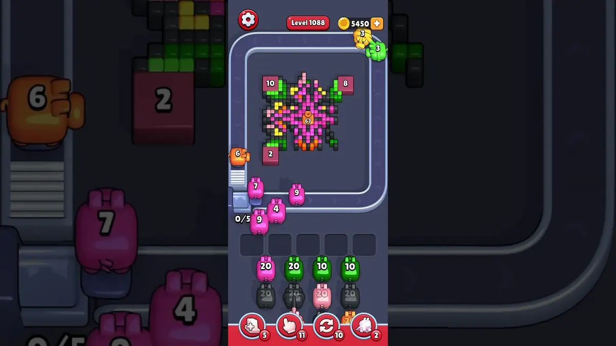 Pixel Flow Level 1088 board preview