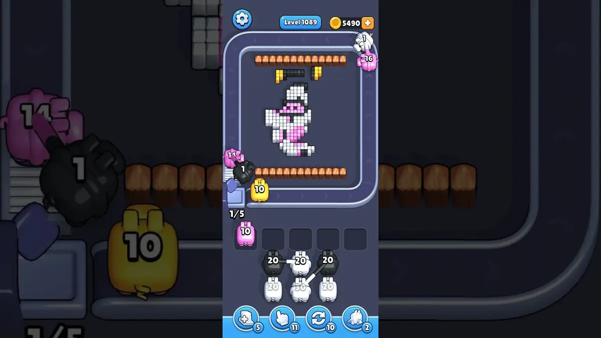 Pixel Flow Level 1089 board preview
