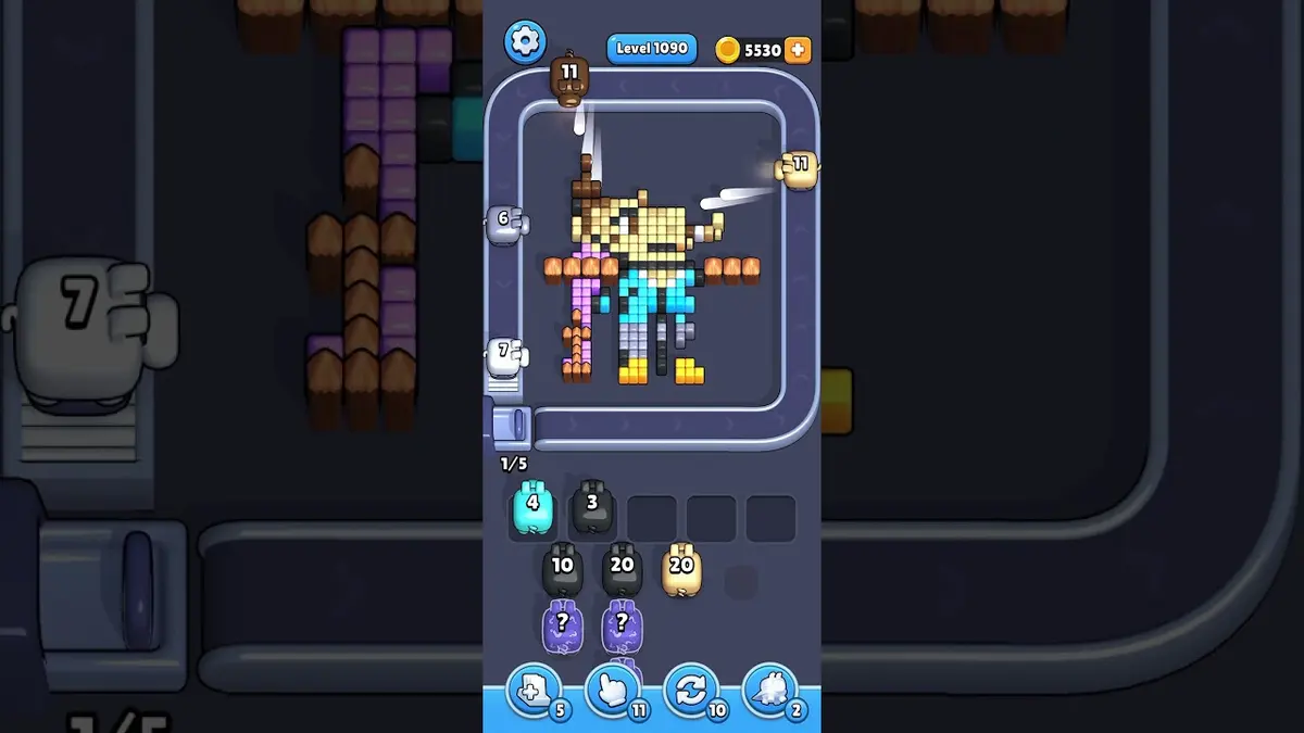 Pixel Flow Level 1090 board preview