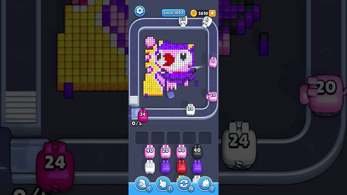 Pixel Flow Level 1092 board preview