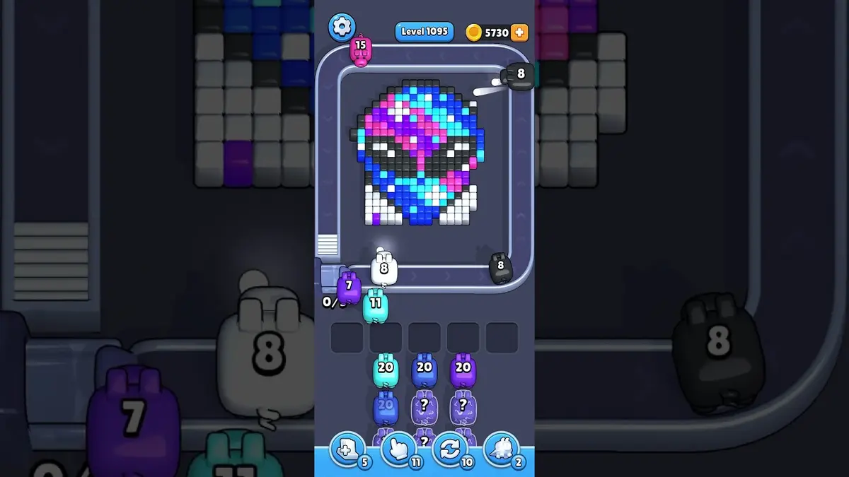 Pixel Flow Level 1095 board preview