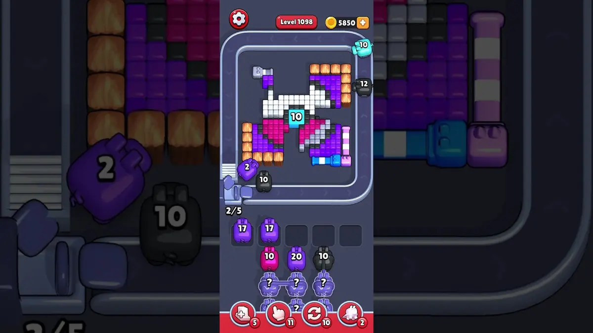 Pixel Flow Level 1098 board preview