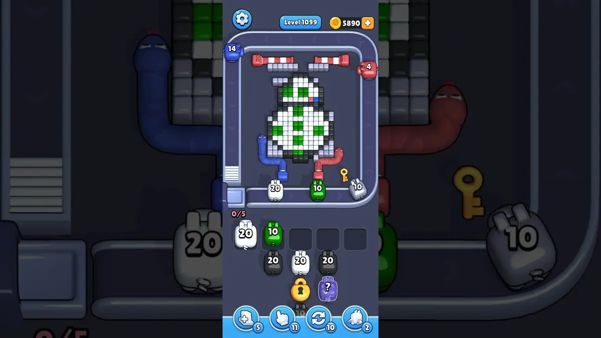 Pixel Flow Level 1099 board preview