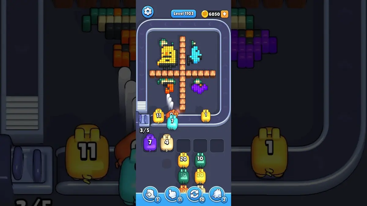 Pixel Flow Level 1103 board preview