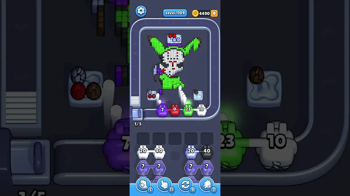 Pixel Flow Level 1109 board preview