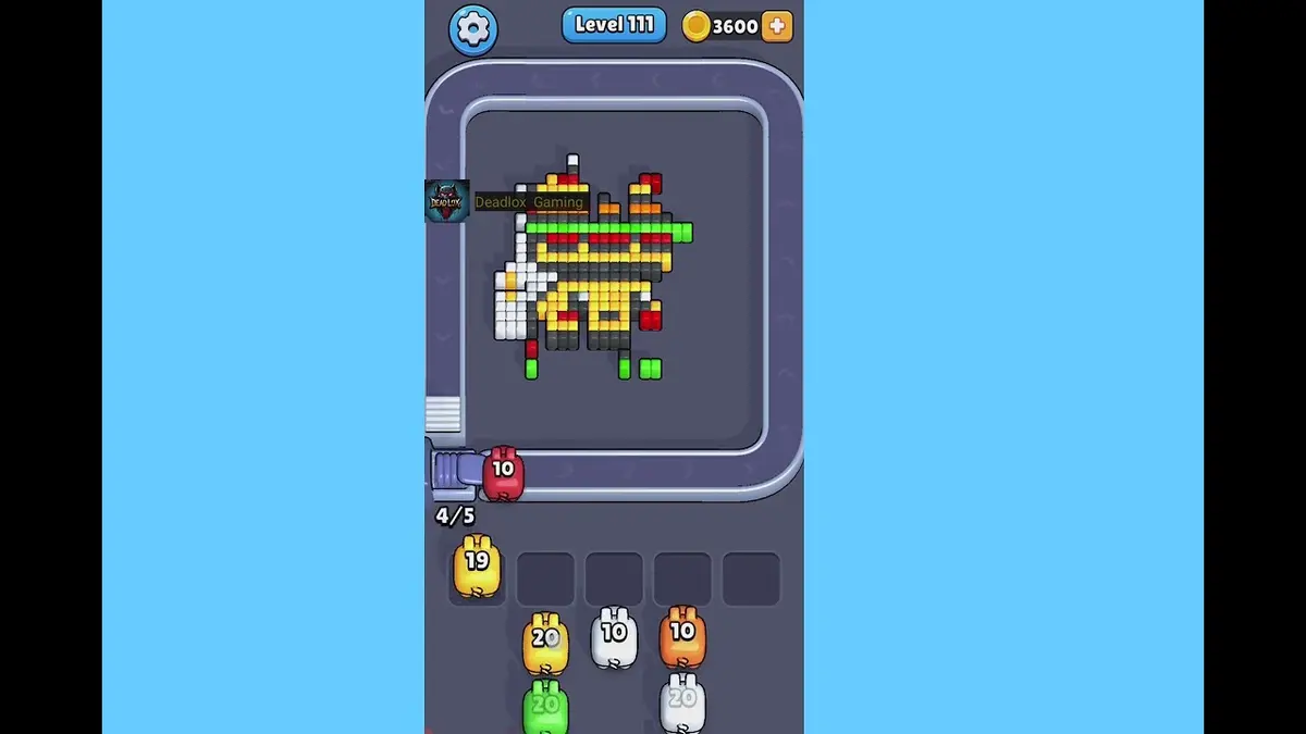 Pixel Flow Level 111 board preview