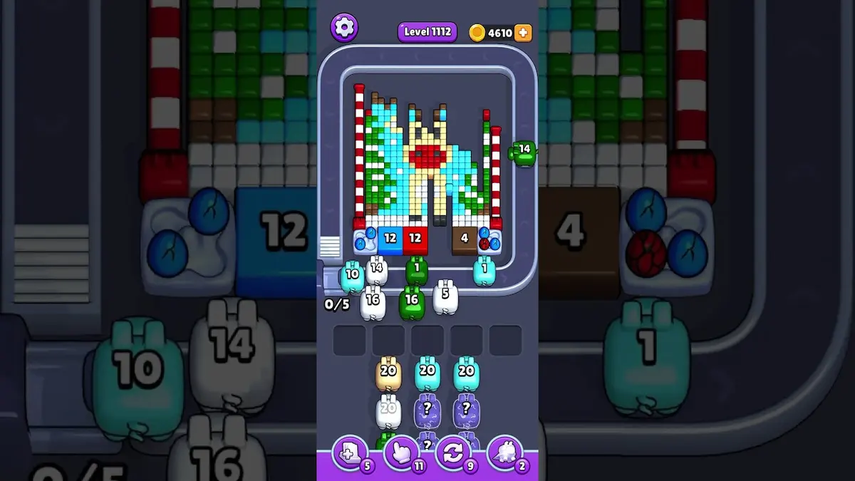 Pixel Flow Level 1112 board preview