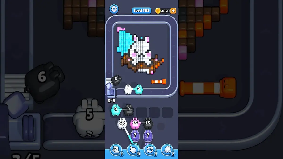 Pixel Flow Level 1113 board preview