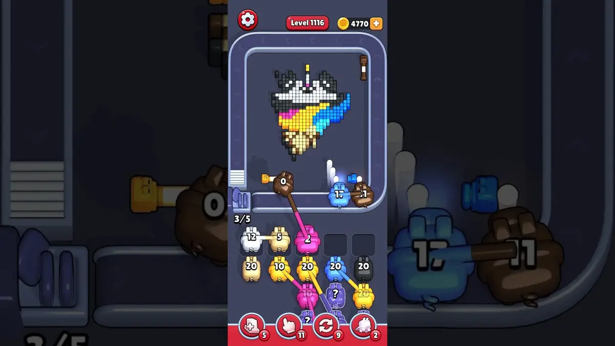 Pixel Flow Level 1116 board preview