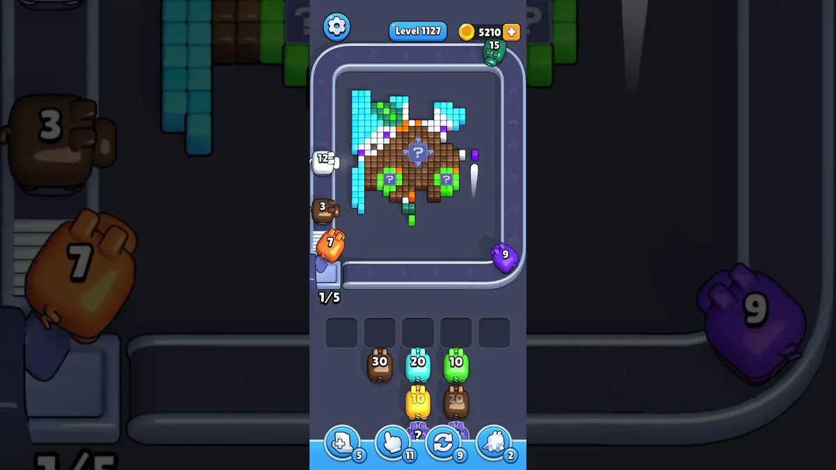 Pixel Flow Level 1127 board preview