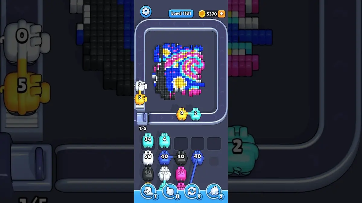 Pixel Flow Level 1131 board preview