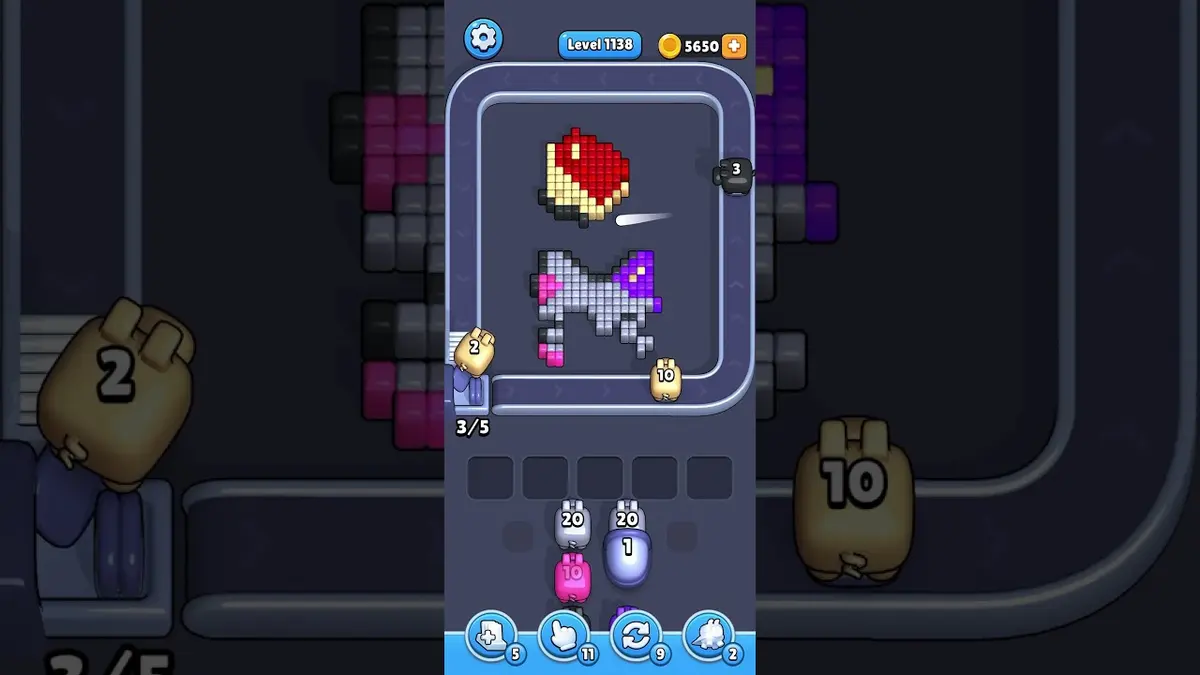 Pixel Flow Level 1138 board preview