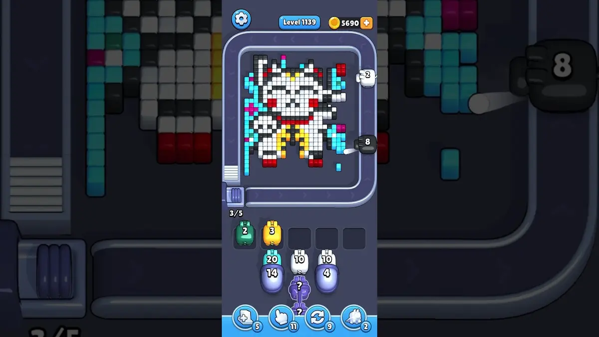 Pixel Flow Level 1139 board preview