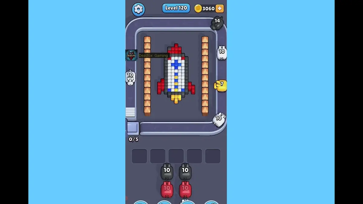 Pixel Flow Level 120 board preview