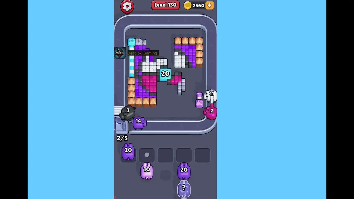 Pixel Flow Level 130 board preview