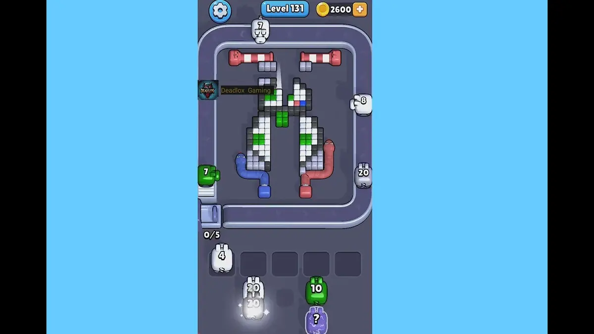 Pixel Flow Level 131 board preview