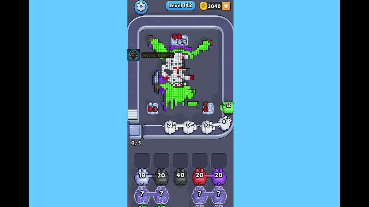 Pixel Flow Level 142 board preview