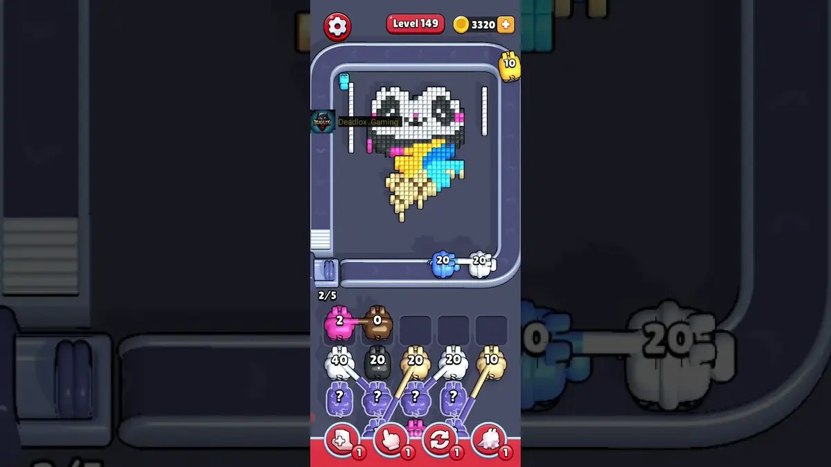 Pixel Flow Level 149 board preview