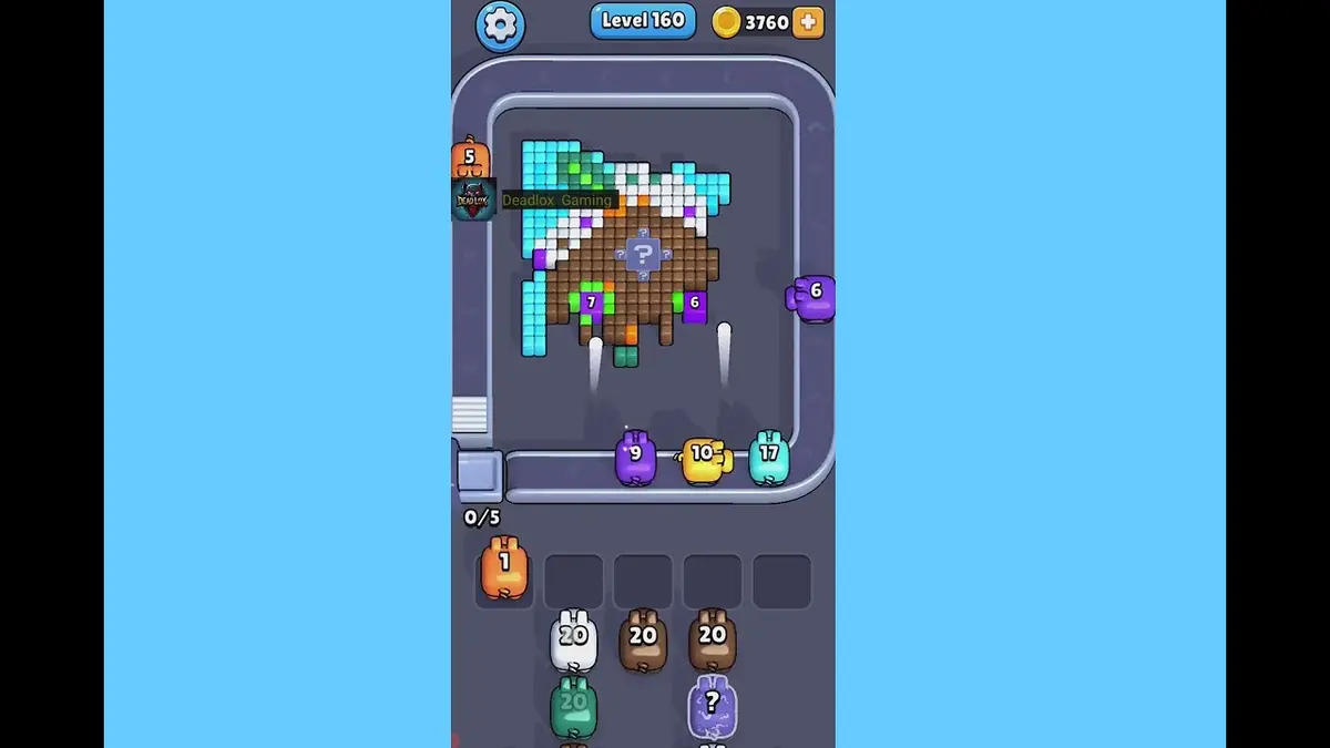 Pixel Flow Level 160 board preview