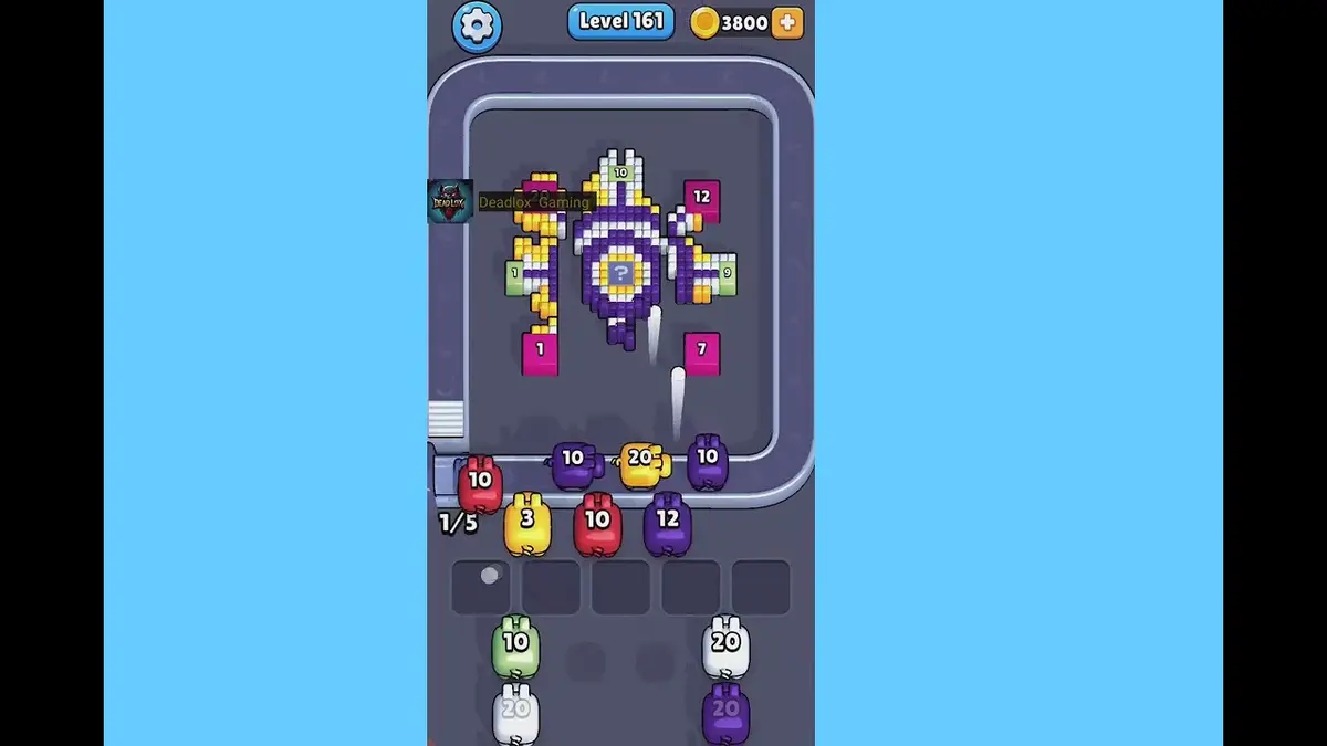 Pixel Flow Level 161 board preview
