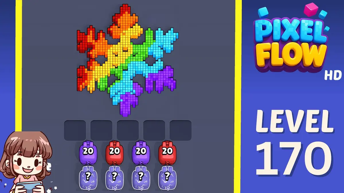 Pixel Flow Level 170 board preview