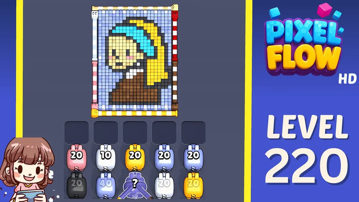 Pixel Flow Level 220 board preview