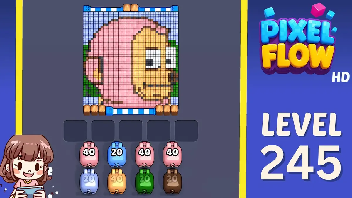Pixel Flow Level 245 board preview
